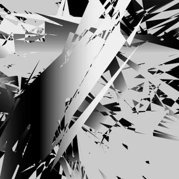 Grungy, edgy texture with random elements - Abstract illustration 스톡 일러스트
