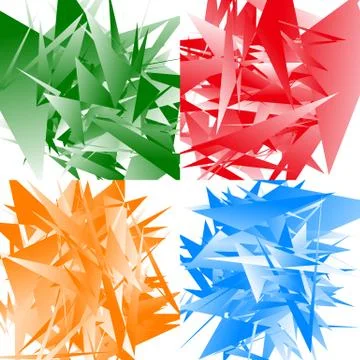 Grungy, edgy texture with random elements - Abstract illustration 스톡 일러스트