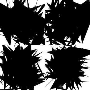 Grungy, edgy texture with random elements - Abstract illustration 스톡 일러스트