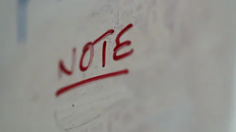 Grungy Note A Stock Footage 24994956