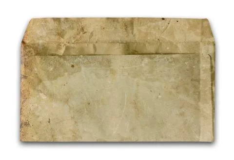 Grungy old envelope Stock Photos
