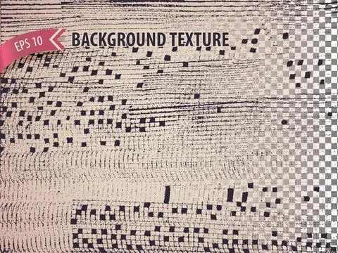 Grungy overlay texture with pixel effect. Urban backdrop for site, web design Stock Illustration