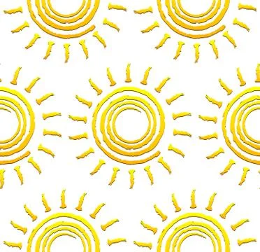 Grungy sun pattern Illustrazione stock