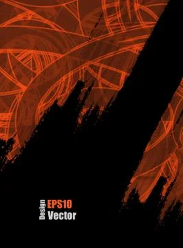 Grungy Vector Backdrop Stock Illustration