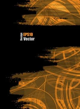 Grungy Vector Backdrop Stock Illustration