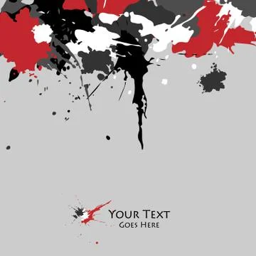 Grungy Vector Backdrop Stock Illustration