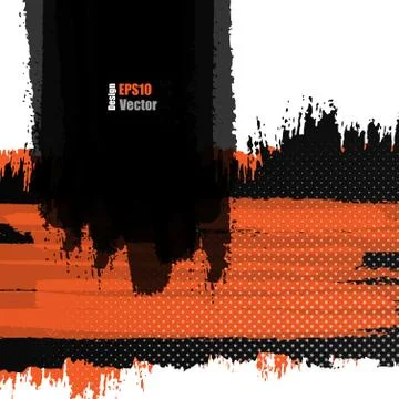 Grungy Vector Backdrop Stock Illustration