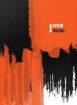 Grungy vector design Stock Illustration