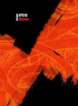 Grungy vector design Stock Illustration