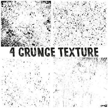 Grungy vector textures Stock-Illustration