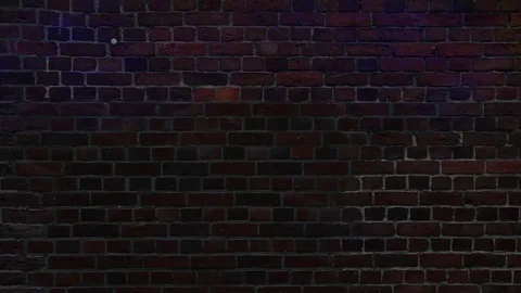 Grungy wall texture with colorful lights loop Stock-Footage 77714009