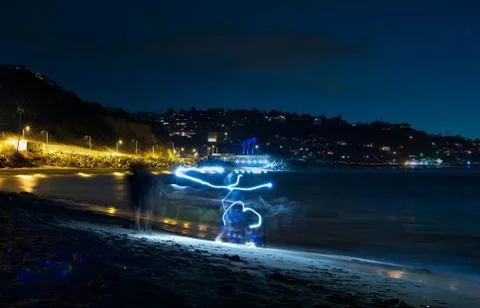 Grunion run-2 Stock Photos