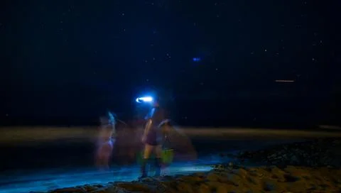 Grunion run-4 Stock Photos