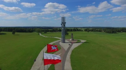 Grunwald,Tannenberg, Poland Stock Footage 61911723