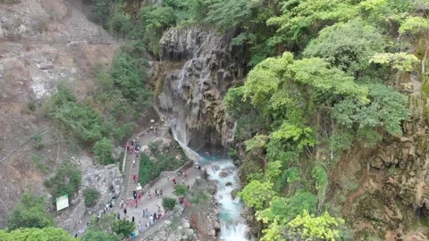 Grutas Hidalgo Stock Footage 130423774