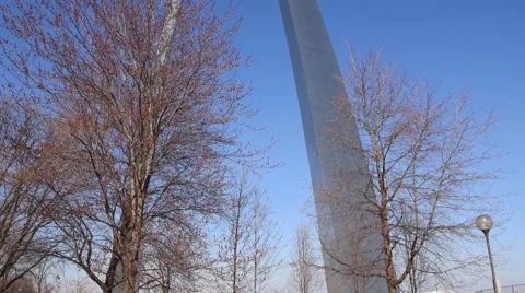 GSM 0664 Saint Louis Arch Stock Footage 48092019