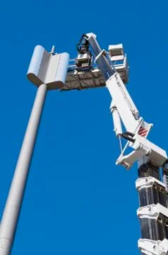 Gsm antenna Stock Photos