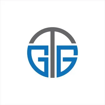 GTG Letter monogram Initial Logo Design Template Vector Illustration. GTG e.. Stock Illustration