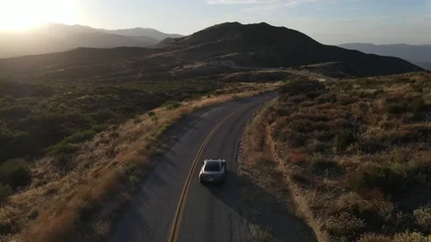 GTR Driving on a Road Stock Footage 201557001