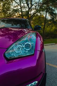GTR Headlight Stock-Fotos