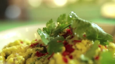 Guacamole Chili Stock Footage 71728469