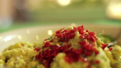 Guacamole Chili Stock Footage 71728582