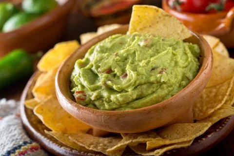 Guacamole Dip Stock Photos