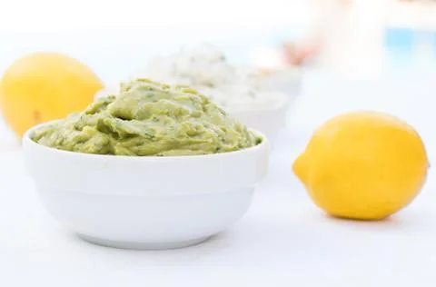 Guacamole dip Stock Photos