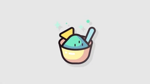 Guacamole icon animation alpha Stock Footage 157597770