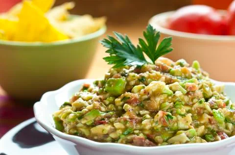 Guacamole Foto stock