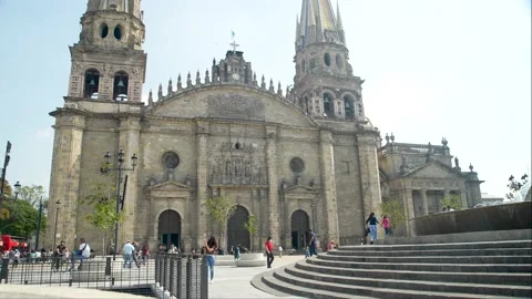 Guadalajara Cathedral Stock Footage 229229324