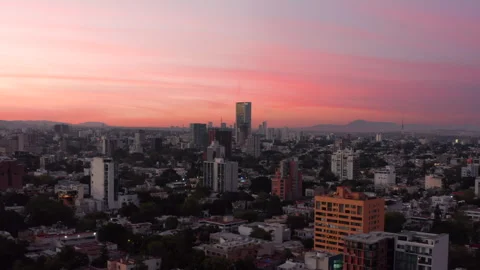 Guadalara Sunset Stock Footage 247873731