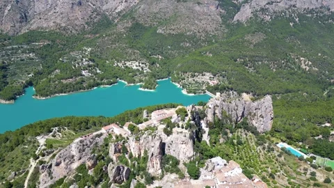 Guadalest Castle Stock Footage 269036558