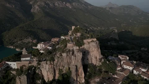 Guadalest castle - Spain Stock Footage 280796330