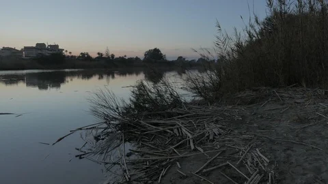 Guadalhorce river 스톡 동영상 126924829