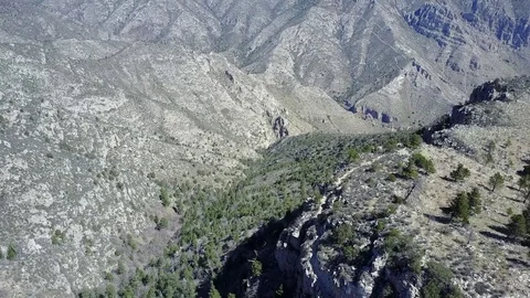 Guadalupe Mountains 3 Stock Footage