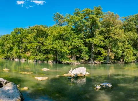 Guadalupe river Stock Photos