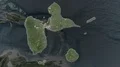 Guadeloupe - hub of the world. Satellite 4k or 4k+ Resolution