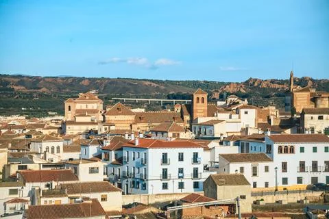 Guadix in granada Foto stock