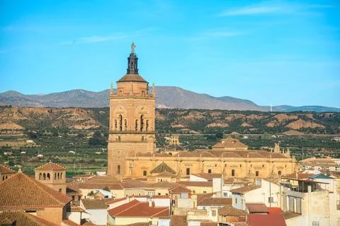 Guadix in granada Foto stock