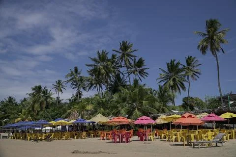 Guajirú Ceará 库存照片