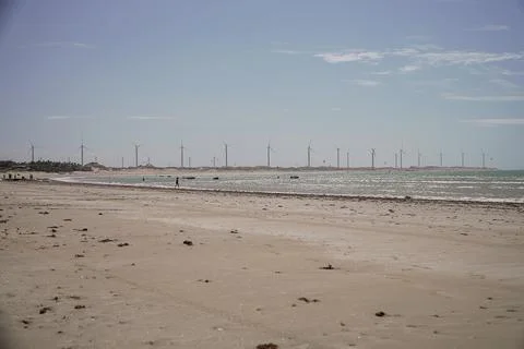Guajirú Ceará 库存照片