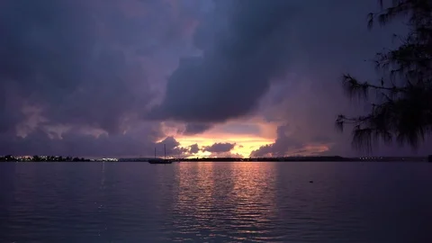 Guam Sunset Timelapse Stock Footage 118647927