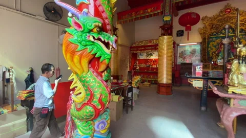  Guan Di Temple Stock Footage 132847576