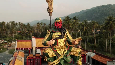 Guan Yu shrine Stock Footage 236463652