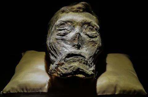 GUANAJUATO, MEXICO - May 06, 2013: El Museo De Las Momias, mummies of Guan... Stock Photos