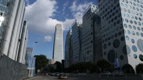 Guanghua Lu Soho Video stock 203090039