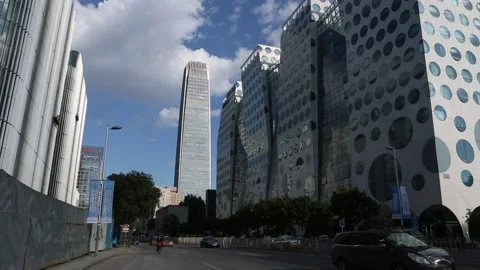 Guanghua Lu Soho Stock Footage 203090322
