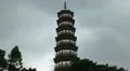 Guangzhou, Guangdong, Canton, Chigang Pagoda, Red Mound Pagoda HD Footage