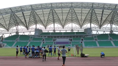 Guangzhou R&amp;F (Rich and Force) Football Club (Guangzhou Fuli Zuqiu Julebu) Stock Footage 203329525